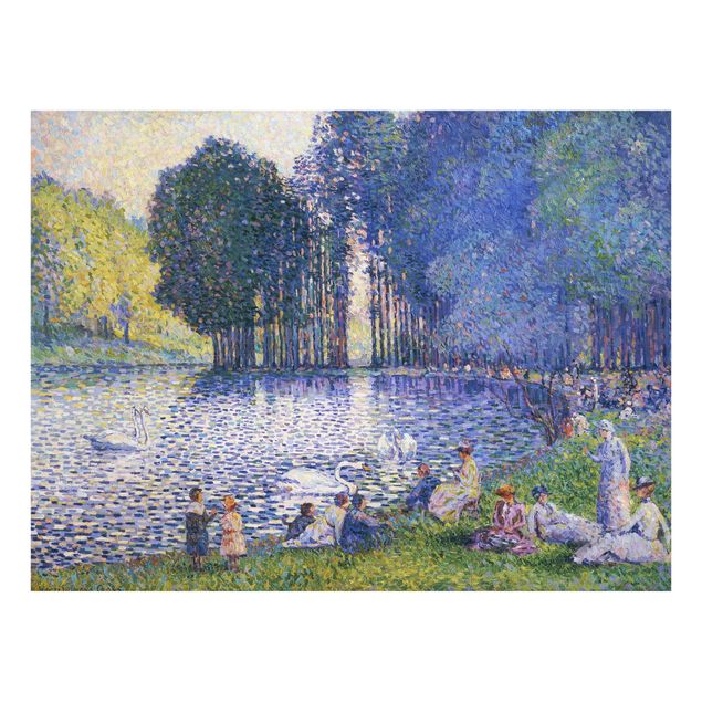 Reproducciones de cuadros Henri Edmond Cross - The Lake In The Bois De Boulogne