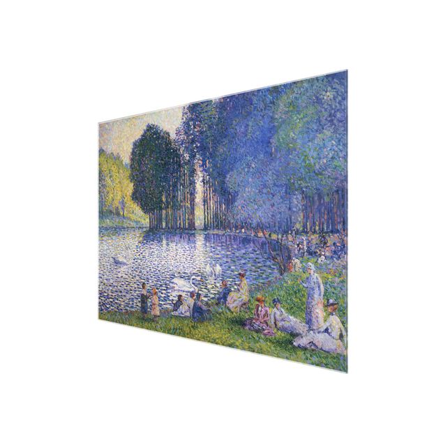 Estilos artísticos Henri Edmond Cross - The Lake In The Bois De Boulogne