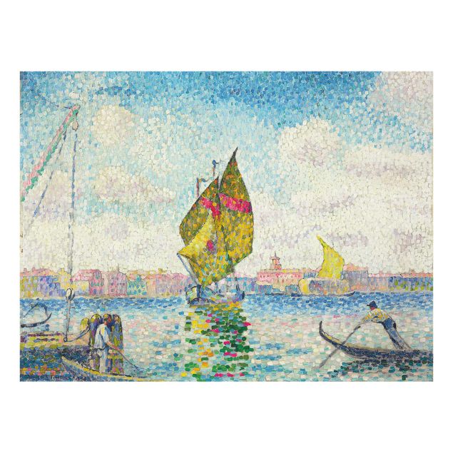 Estilos artísticos Henri Edmond Cross - Sailboats On Giudecca Or Venice, Marine