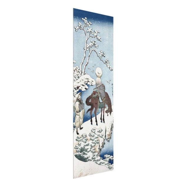 Cuadro con paisajes Katsushika Hokusai - The Chinese Poet Su Dongpo