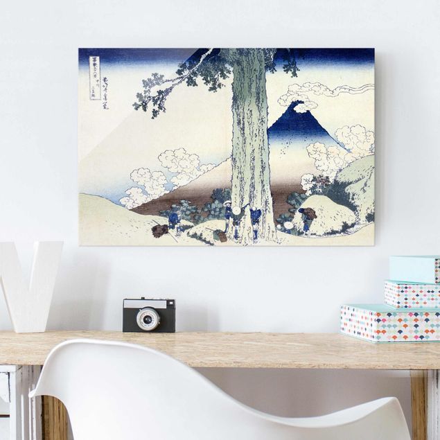 Decoración cocina Katsushika Hokusai - Mishima Pass In Kai Province