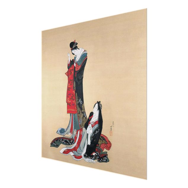 Cuadros modernos y elegantes Katsushika Hokusai - Two Courtesans