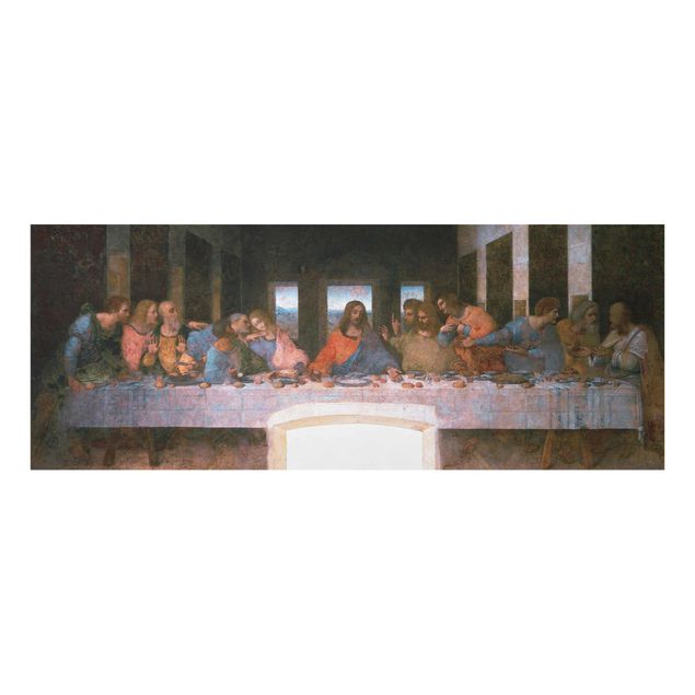 Cuadros de cristal espirituales Leonardo Da Vinci - The last Supper