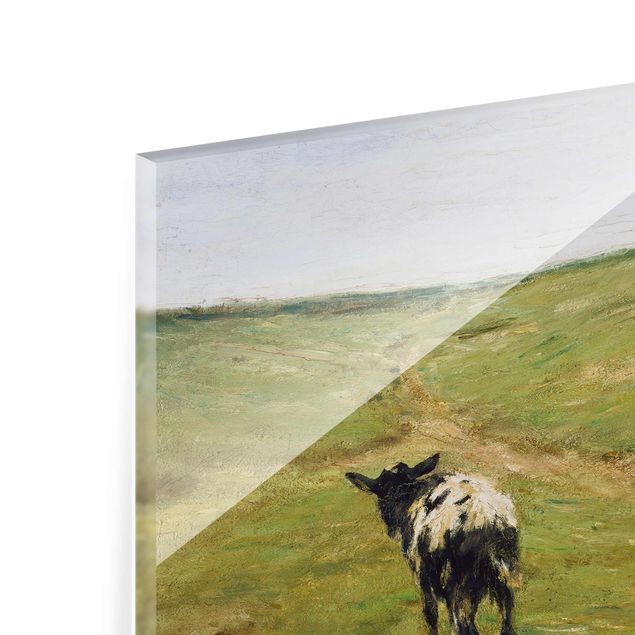 Reproducciónes de cuadros Max Liebermann - Goat Herdess In Sand Dunes
