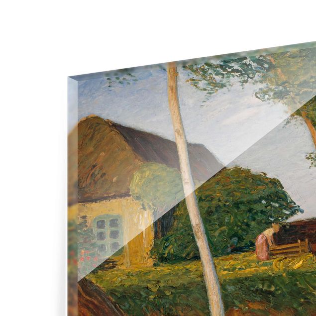 Láminas de cuadros famosos Otto Modersohn - Hay Harvest In The Moor
