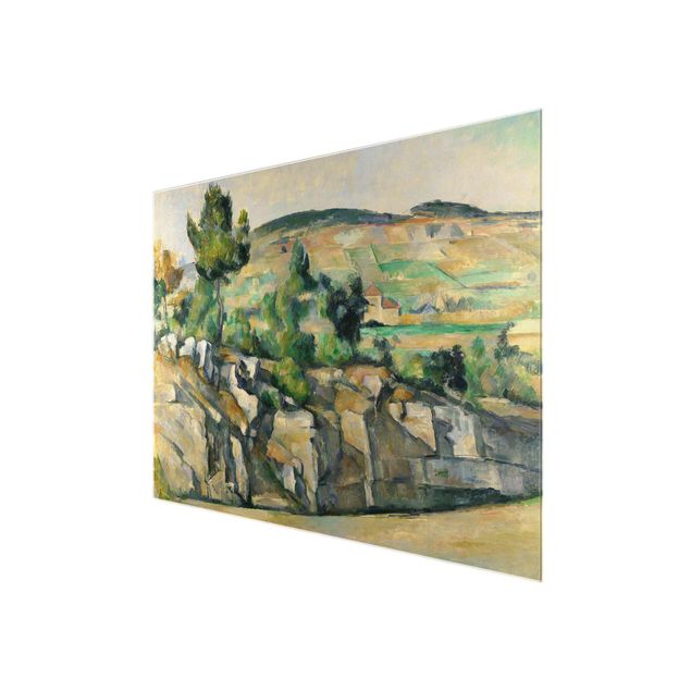 Cuadros de paisajes naturales  Paul Cézanne - Hillside In Provence