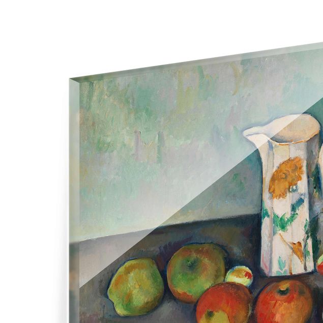 Cuadros modernos y elegantes Paul Cézanne - Still Life With Milk Jug And Fruit