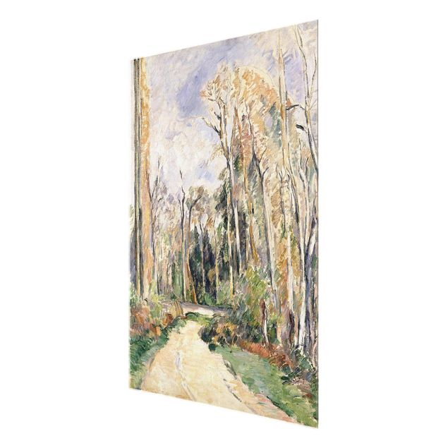 Cuadros árboles Paul Cézanne - Path at the Entrance to the Forest