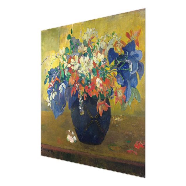 Cuadros de plantas naturales Paul Gauguin - Flowers in a Vase
