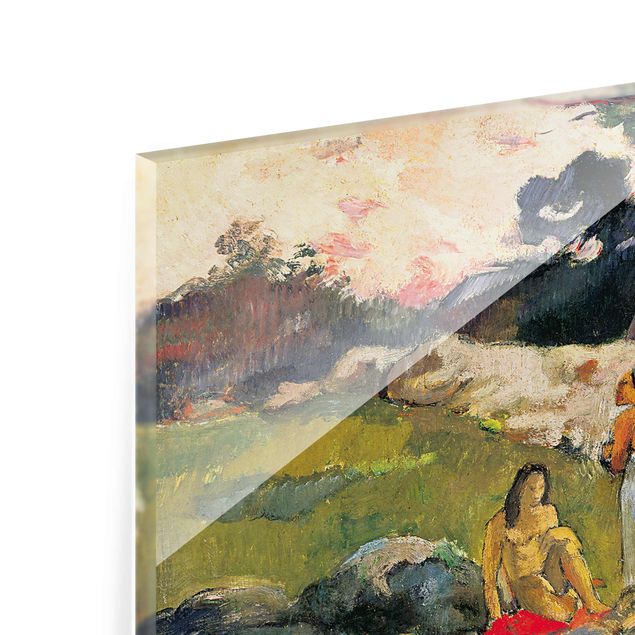 Reproducciónes de cuadros Paul Gauguin - Women At The Banks Of River