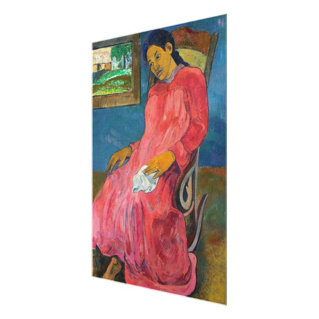 Cuadro retratos Paul Gauguin - Faaturuma (Melancholic)