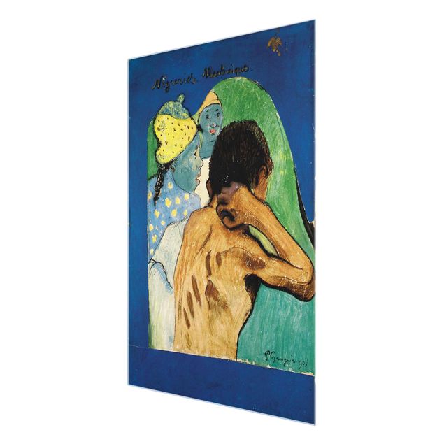 Cuadros famosos Paul Gauguin - Nègreries Martinique