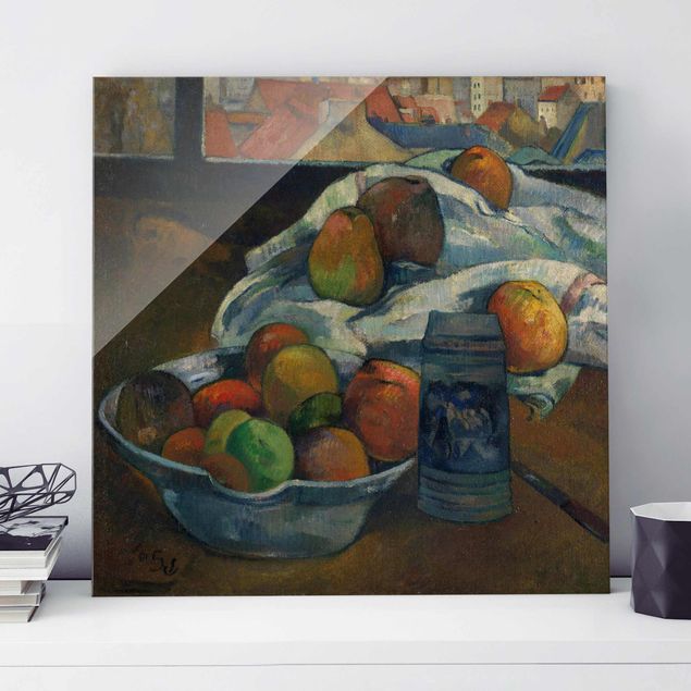 Decoración cocina Paul Gauguin - Fruit Bowl and Pitcher in front of a Window