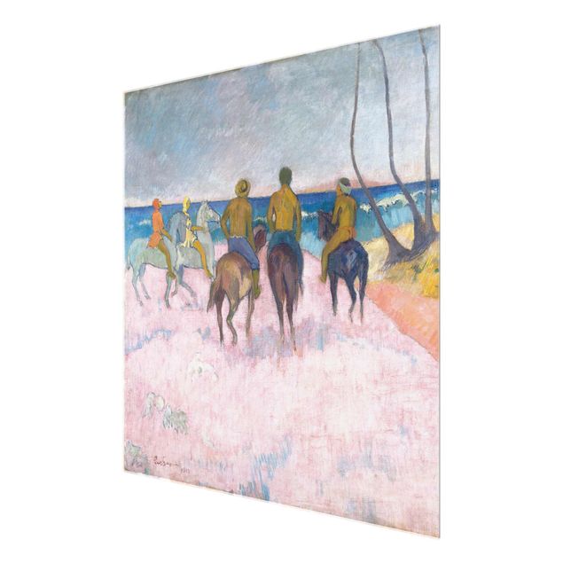 Cuadros retratos Paul Gauguin - Riders On The Beach