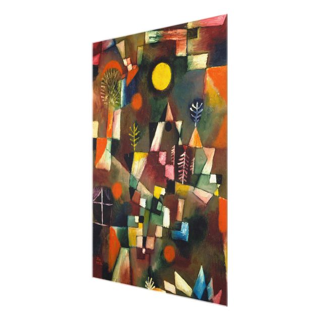 Cuadros abstractos para salón Paul Klee - The Full Moon