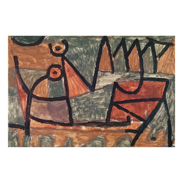 Reproducciónes de cuadros Paul Klee - Sinister Boat Trip