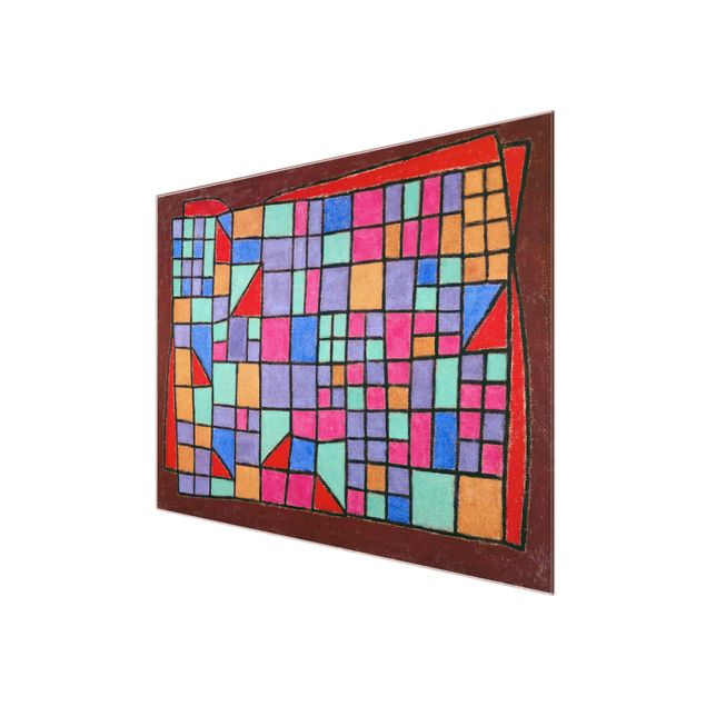 Cuadros de patrones Paul Klee - Glass Facade