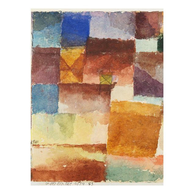 Cuadros famosos Paul Klee - In the Wasteland