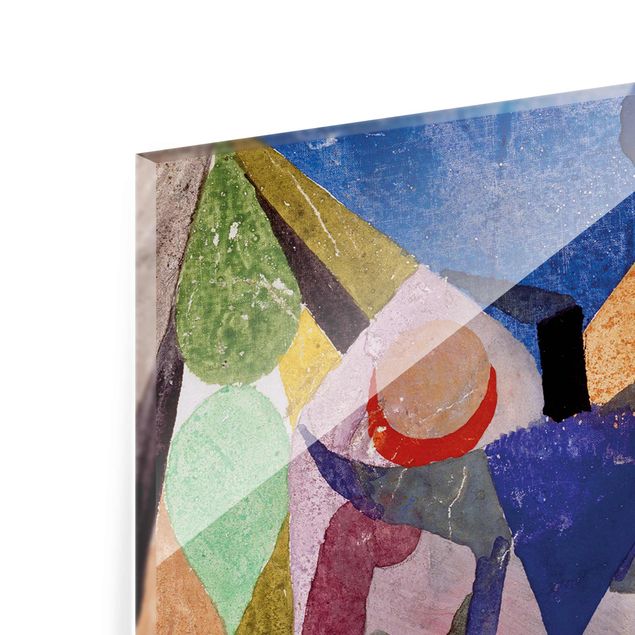 Láminas de cuadros famosos Paul Klee - Mild tropical Landscape
