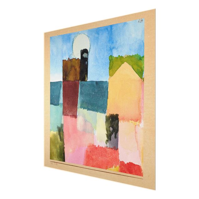 Cuadros abstractos Paul Klee - Moonrise (St. Germain)