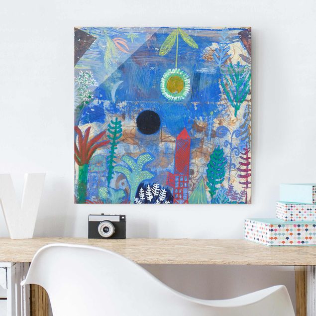 Láminas cuadros famosos Paul Klee - Sunken Landscape