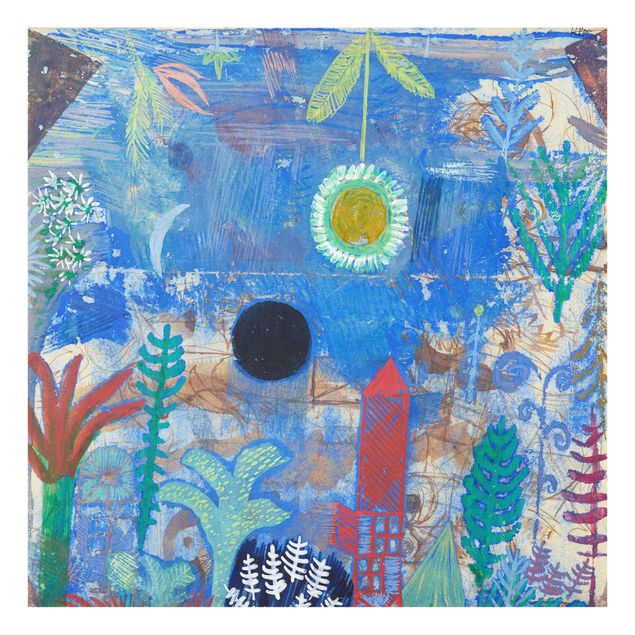 Láminas de cuadros famosos Paul Klee - Sunken Landscape