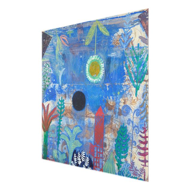Cuadros abstractos para salón Paul Klee - Sunken Landscape