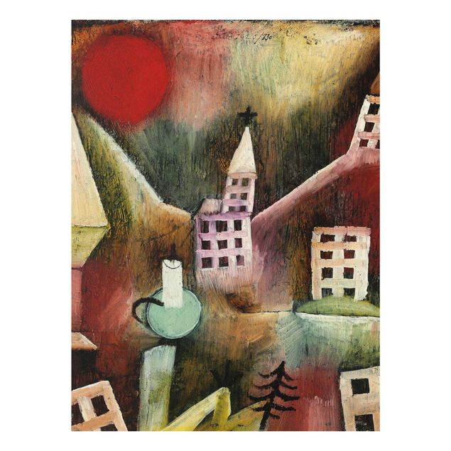 Cuadros ciudades Paul Klee - Destroyed Village
