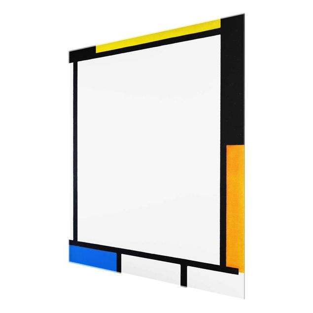 Cuadros famosos Piet Mondrian - Composition II