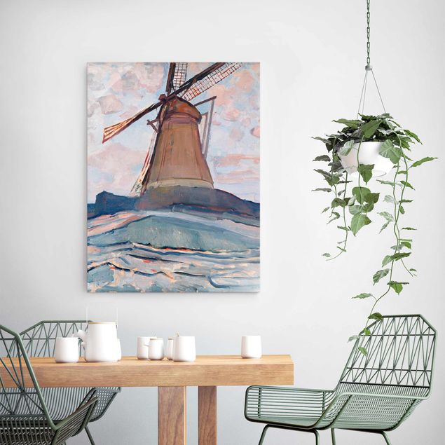 Reproducciones de cuadros Piet Mondrian - Windmill