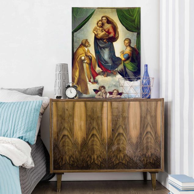 Láminas cuadros famosos Raffael - The Sistine Madonna