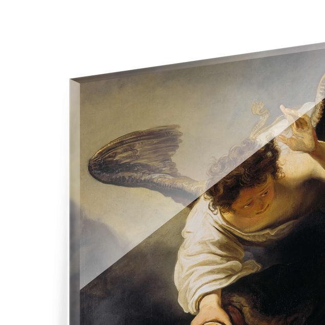 Cuadro retratos Rembrandt van Rijn - The Angel prevents the Sacrifice of Isaac