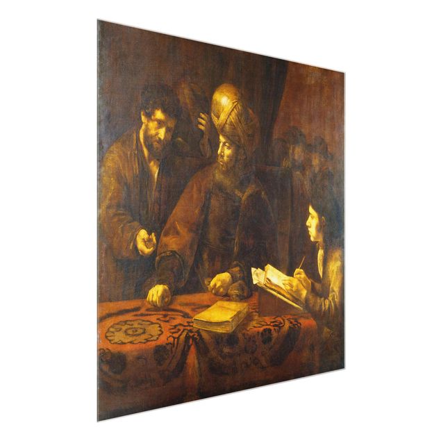 Láminas cuadros famosos Rembrandt Van Rijn - Parable of the Labourers