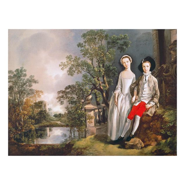 Cuadro retratos Thomas Gainsborough - Portrait Of Heneage Lloyd And His Sister