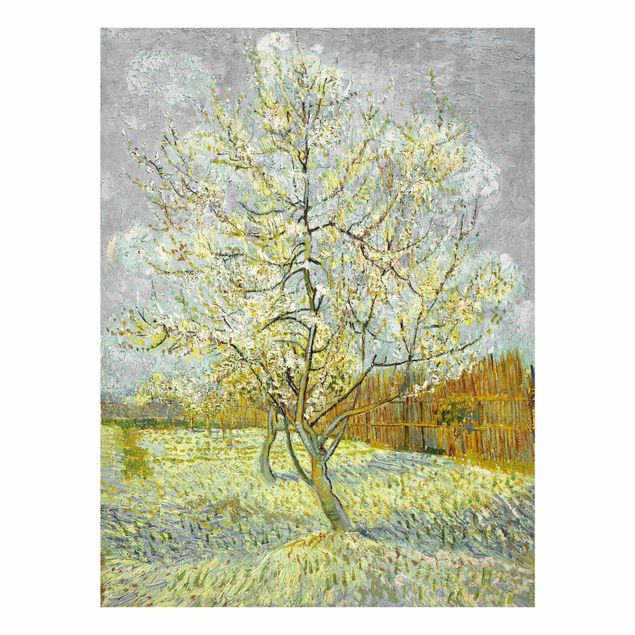 Láminas cuadros famosos Vincent van Gogh - Flowering Peach Tree