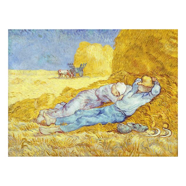 Cuadros famosos Vincent Van Gogh - The Napping