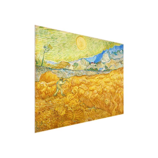 Estilo artístico Post Impresionismo Vincent Van Gogh - The Harvest, The Grain Field