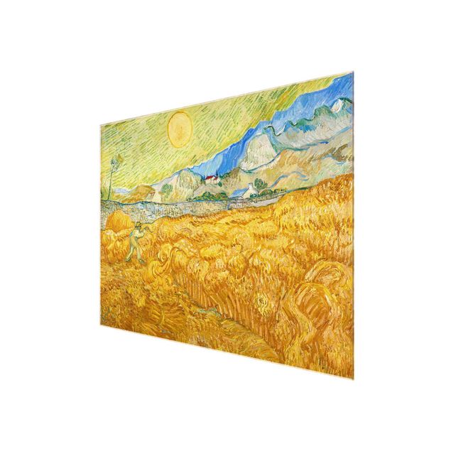 Estilos artísticos Vincent Van Gogh - The Harvest, The Grain Field