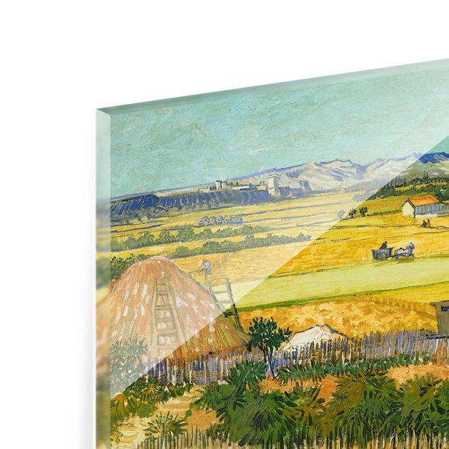 Cuadros de paisajes naturales  Vincent Van Gogh - The Harvest