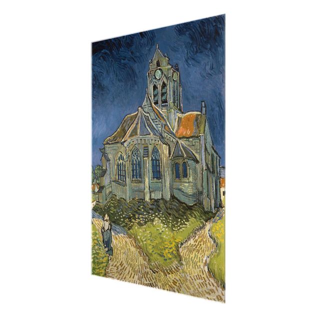 Estilos artísticos Vincent van Gogh - The Church at Auvers