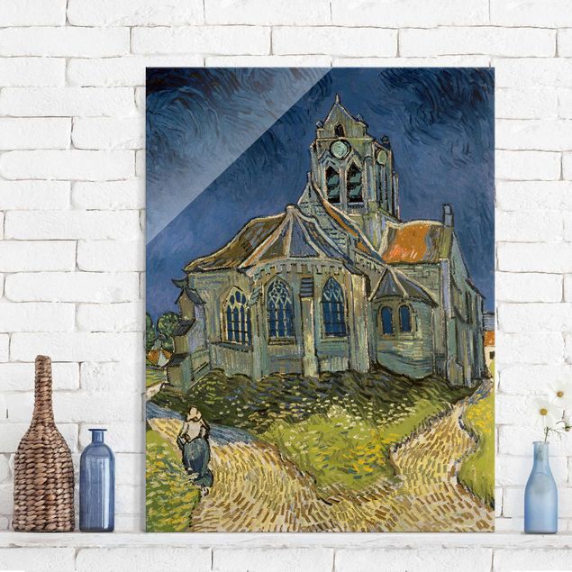 Cuadro del Impresionismo Vincent van Gogh - The Church at Auvers