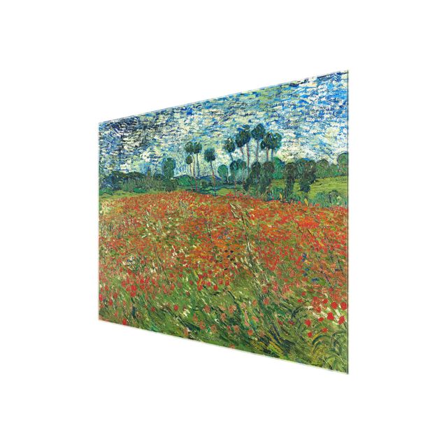 Estilo artístico Post Impresionismo Vincent Van Gogh - Poppy Field