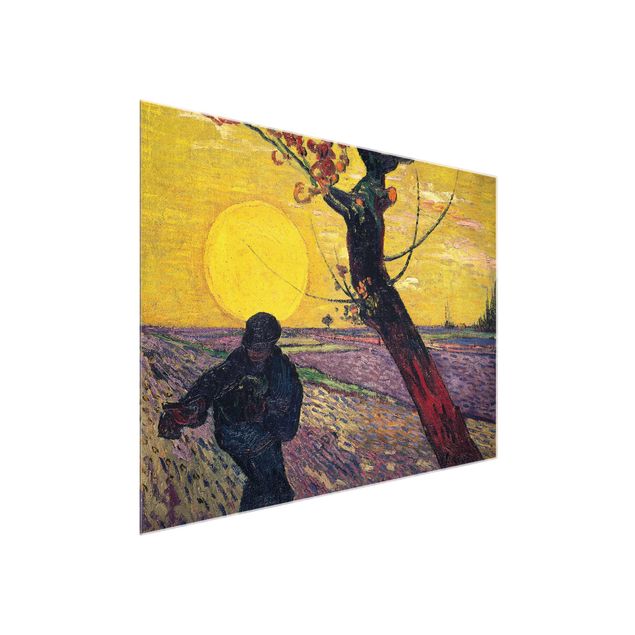 Estilo artístico Post Impresionismo Vincent Van Gogh - Sower With Setting Sun