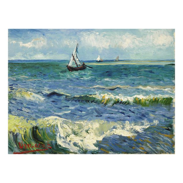 Reproducciones de cuadros Vincent Van Gogh - Seascape Near Les Saintes-Maries-De-La-Mer