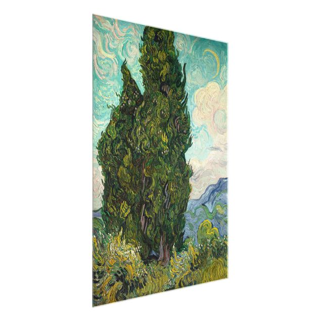 Estilo artístico Post Impresionismo Vincent van Gogh - Cypresses