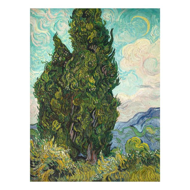 Cuadros famosos Vincent van Gogh - Cypresses