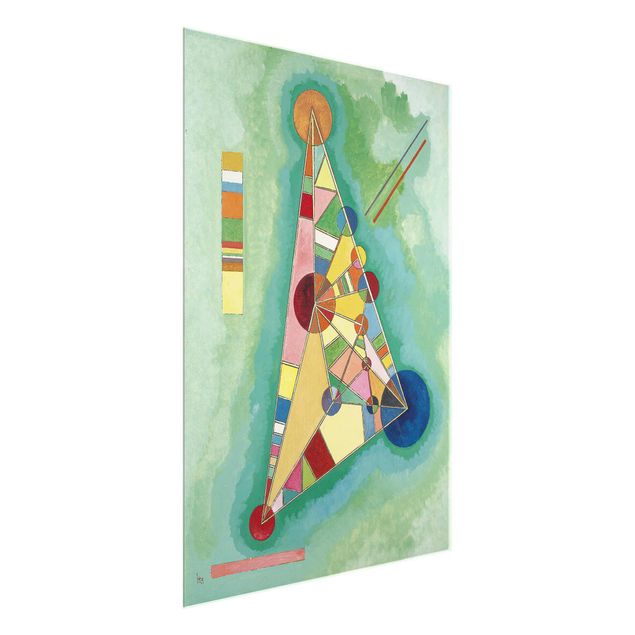 Estilos artísticos Wassily Kandinsky - Variegation in the Triangle