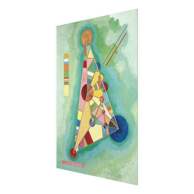 Reproducciónes de cuadros Wassily Kandinsky - Variegation in the Triangle