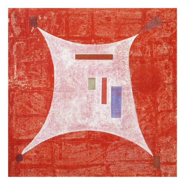 Cuadros de cristal abstractos Wassily Kandinsky - Towards The Four Corners