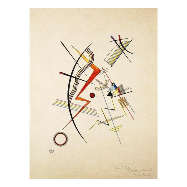 Cuadros de cristal abstractos Wassily Kandinsky - Annual Gift to the Kandinsky Society
